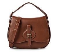 Coccinelle Mavery Sac à bandoulière Cuir véritable 27 cm brun