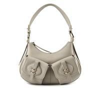 Coccinelle Mavery Sac à bandoulière Cuir véritable 29 cm beige