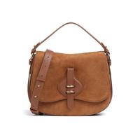 Coccinelle Mavery Suede Sac à main marron, cuir rugueux, femme