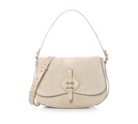 Coccinelle - Mavery Suede Shoulder Bag - Femme - Sacs - Beige - Taille: ONE Size