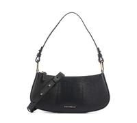Coccinelle Merveille Lizard Sac porté épaule noir, femme