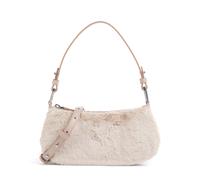 Coccinelle Merveille Synthetic fur Sac porté épaule beige, fausse fourrure, femme