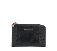 Coccinelle Metallic Lizard Rfid Portefeuille noir, femme