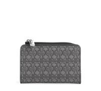 Coccinelle Metallic Monogram Portefeuille noir, toile, femme