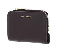 COCCINELLE Metallic Soft Credit Card Holder Fondant Brown