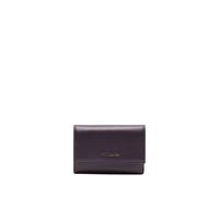 Coccinelle - Metallic Soft Medium Wallet - Femme - Accessoires - Violet - Taille: ONE Size