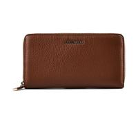 Coccinelle Porte-monnaie Metallic Soft – Cuir grainé – Cognac