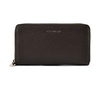 Coccinelle Metallic Soft Porte-monnaie Cuir véritable 10 cm vert