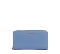 Coccinelle Metallic Soft Wallet Grained Leather Azul