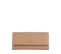 Coccinelle Metallic Soft Portefeuille brun clair, femme