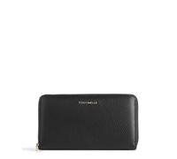 Coccinelle Metallic Soft Portefeuille noir, femme