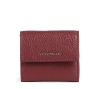 Coccinelle Metallic Soft Rfid Portefeuille rouge foncé, femme