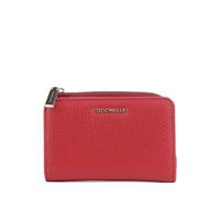 Coccinelle Metallic Soft Rfid Portefeuille rouge foncé, femme