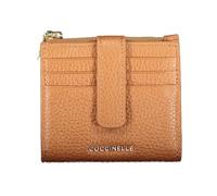 Coccinelle - Metallic Soft Wallet - Femme - Accessoires - Brun - Taille: ONE Size