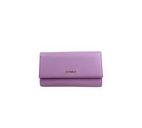 Coccinelle - Metallic Soft Wallet - Femme - Accessoires - Violet - Taille: ONE Size
