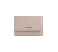 Coccinelle Metallic Soft Wallet Grainy Leather Rosette