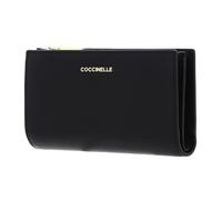 Coccinelle Metallic Porte-monnaie Protection RFID Cuir 16 cm noir
