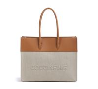 Coccinelle Myrtha Cabas brun/beige, femme