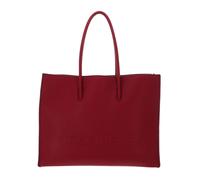 COCCINELLE Myrtha Maxi Log Handbag Grained Leather Sangria