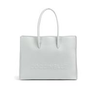 Coccinelle Myrtha Maxi Logo Cabas bleu clair, femme