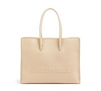 Coccinelle Myrtha Maxi Logo Cabas nature, femme