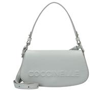 Coccinelle Myrtha Sac à bandoulière Cuir 24 cm gris