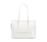 Coccinelle - Myrtha26 Medium Tote - Femme - Sacs - Blanc - Taille: ONE Size