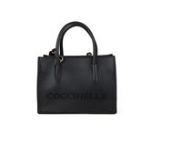 Coccinelle Myrtha Sac de shopper Cuir 27 cm noir