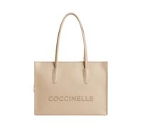 Coccinelle - Myrtha26 Sac Shopping - Femme - Sacs - Beige - Taille: ONE Size
