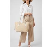 Coccinelle New Never Wit.b.bic.straw Multi Blanco/blan Taille: OS | Cabas Outlet | Femme | Blanche