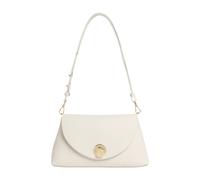 Coccinelle Sac bandoulière Nikla cuir grainé double Blanc taille unique Coccinelle Sac bandoulière Nikla cuir grainé double Beige taille unique
