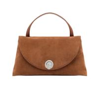 Coccinelle - Nikla Suede Bimaterial Large - Femme - Sacs - Brun - Taille: ONE Size