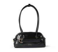 Coccinelle Paki Shiny Sac à bandoulière Cuir 30 cm noir