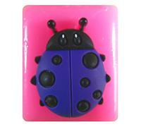 Coccinelle petit moule en silicone Moule pour décoration gâteau glaçage pour gâteau Sugarcraft outil de fées Blessings