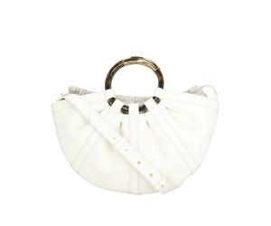 Coccinelle - Petit sac à main coquillage à poignée supérieure - Femme - Sacs - Blanc - Taille: ONE Size