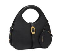 Coccinelle - Petit Sac à Main Noir en Cuir - Femme - Sacs - Noir - Taille: ONE Size