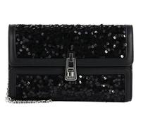 COCCINELLE pochette Magie 2Nite Paillettes Clutch Noir / Noir