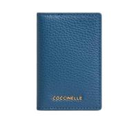 Coccinelle - Porte-cartes Métallisé - Femme - Accessoires - Bleu - Taille: ONE Size