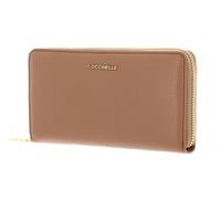 COCCINELLE porte-monnaie Metallic Soft Wallet Grained Leather Skin
