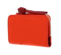 COCCINELLE Porte-monnaie orange rouge foncé en cuir pour femme - Myrtha Maxi Log Wallet Gazpacho / Sangria 302789
