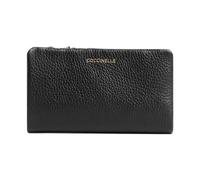Coccinelle Porte-monnaie C‑Me Softy Cuir 16 cm Noir