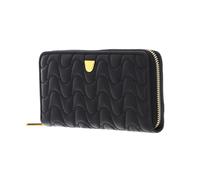 COCCINELLE portefeuille Clivia Matelasse Zip Around Wallet Noir