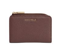 Coccinelle - Portefeuille compact souple métallisé - Femme - Accessoires - Violet - Taille: ONE Size