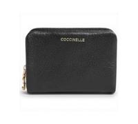 Coccinelle Portefeuille de femmes Cuir noir BLACK UNI