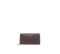 COCCINELLE Portefeuille Metallic Soft Large Zip Around Brunette