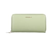 Coccinelle - Portefeuille zippé souple métallisé - Femme - Accessoires - Vert - Taille: ONE Size