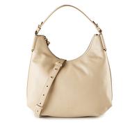 Coccinelle Sac à bandoulière Rebekka Cuir grainé 36 cm beige