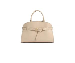 Coccinelle - Sabine Medium Handbag - Femme - Sacs - Beige - Taille: ONE Size