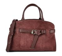 Coccinelle Sabine Sac à bandoulière Cuir véritable 34 cm rouge