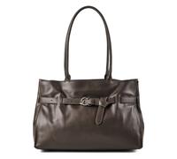 Coccinelle Sabine Sac à bandoulière Cuir véritable 36 cm brun